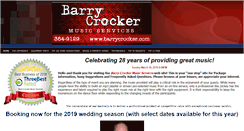 Desktop Screenshot of barrycrocker.com